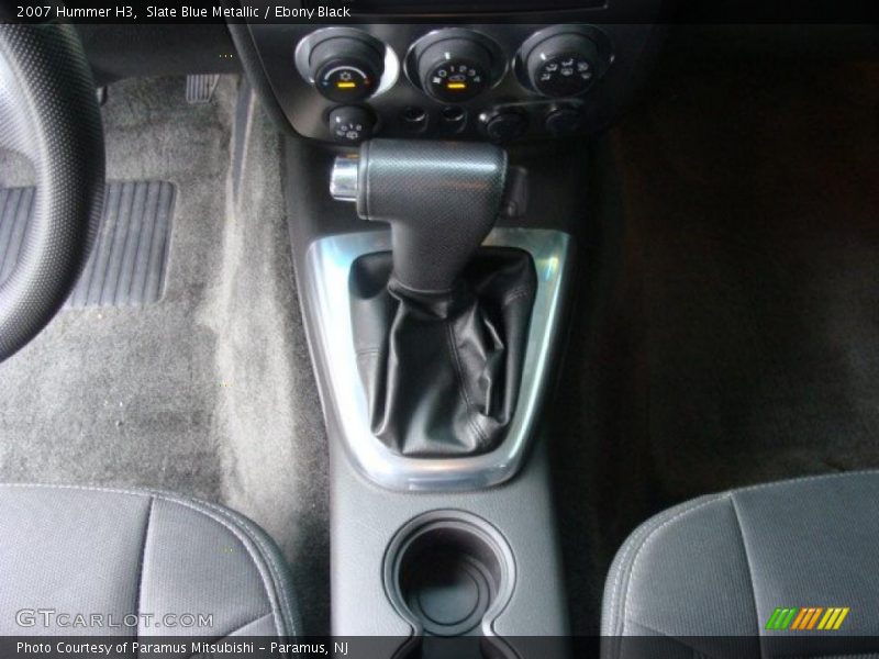 Slate Blue Metallic / Ebony Black 2007 Hummer H3