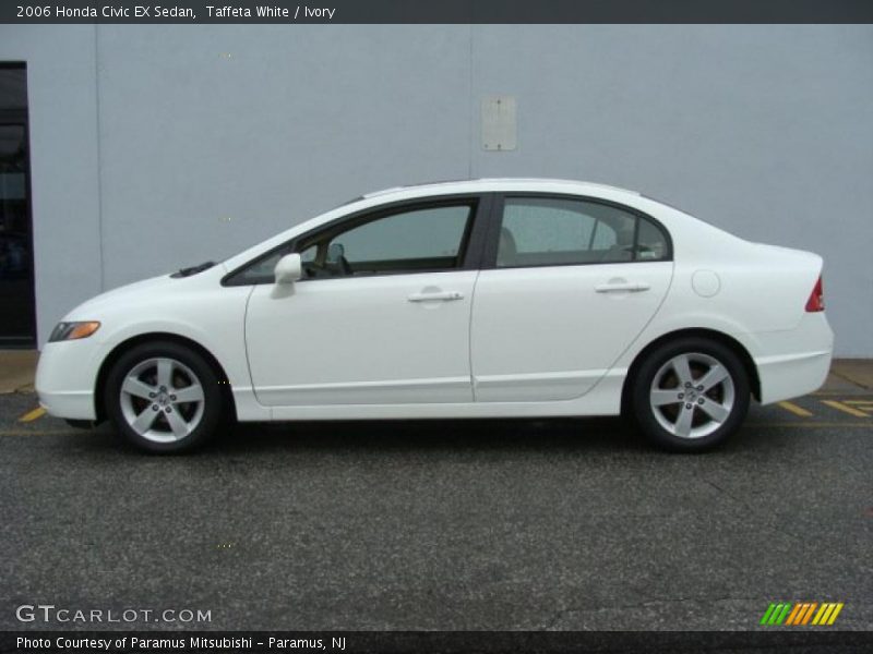 Taffeta White / Ivory 2006 Honda Civic EX Sedan
