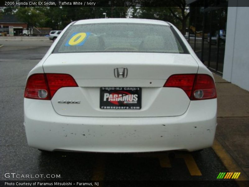 Taffeta White / Ivory 2006 Honda Civic EX Sedan