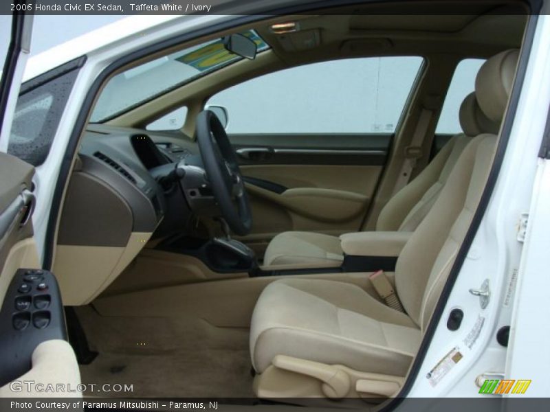 Taffeta White / Ivory 2006 Honda Civic EX Sedan