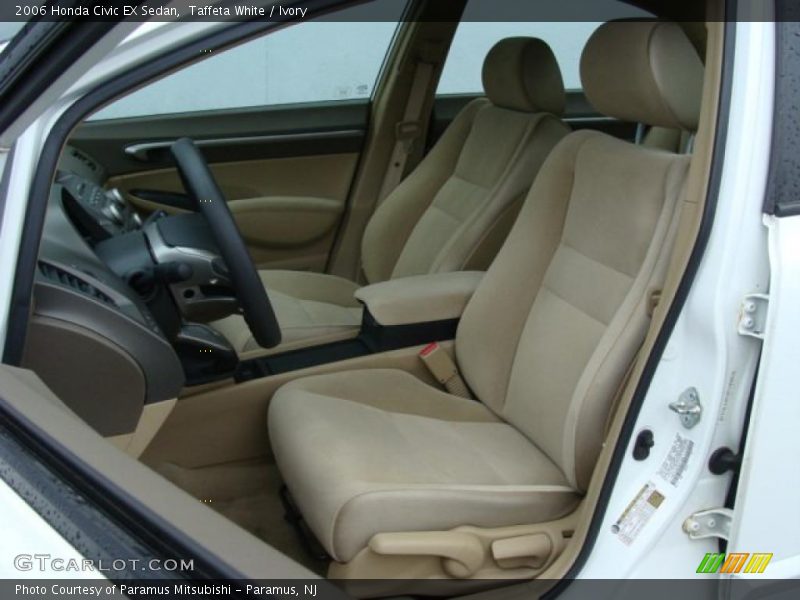 Taffeta White / Ivory 2006 Honda Civic EX Sedan