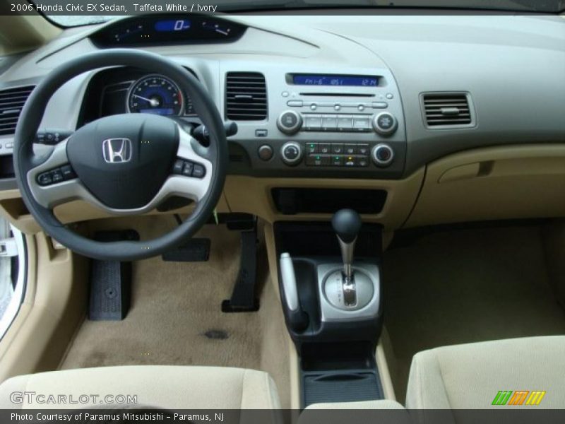 Taffeta White / Ivory 2006 Honda Civic EX Sedan