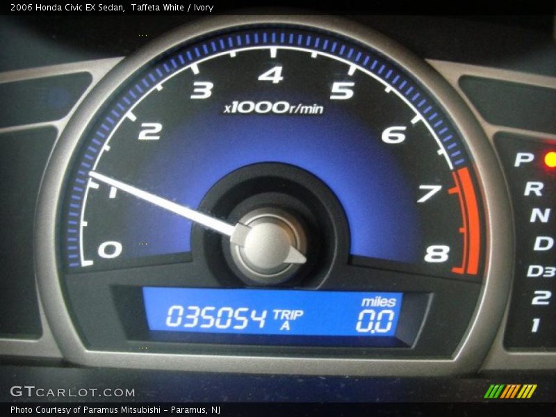 Taffeta White / Ivory 2006 Honda Civic EX Sedan
