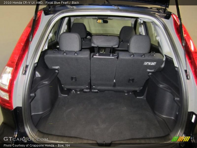 Royal Blue Pearl / Black 2010 Honda CR-V LX AWD