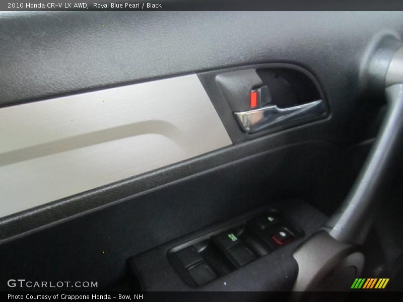 Royal Blue Pearl / Black 2010 Honda CR-V LX AWD