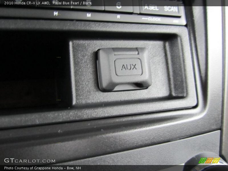 Royal Blue Pearl / Black 2010 Honda CR-V LX AWD