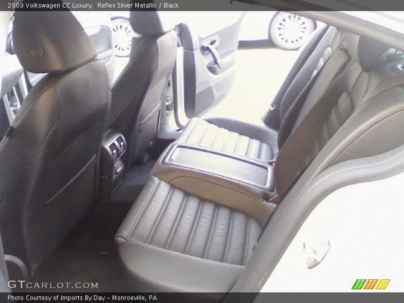 Reflex Silver Metallic / Black 2009 Volkswagen CC Luxury