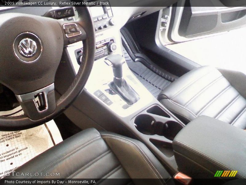 Reflex Silver Metallic / Black 2009 Volkswagen CC Luxury