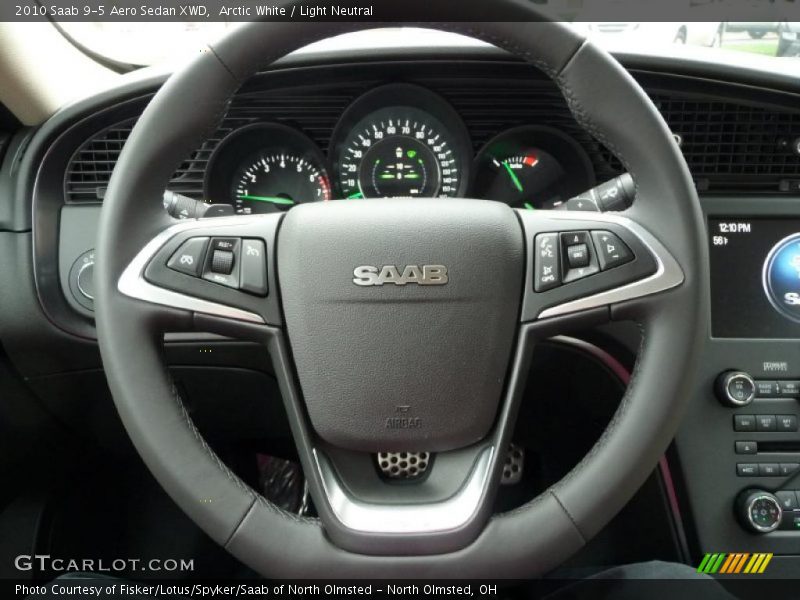  2010 9-5 Aero Sedan XWD Light Neutral Interior