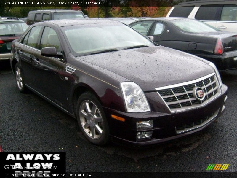 Black Cherry / Cashmere 2009 Cadillac STS 4 V6 AWD