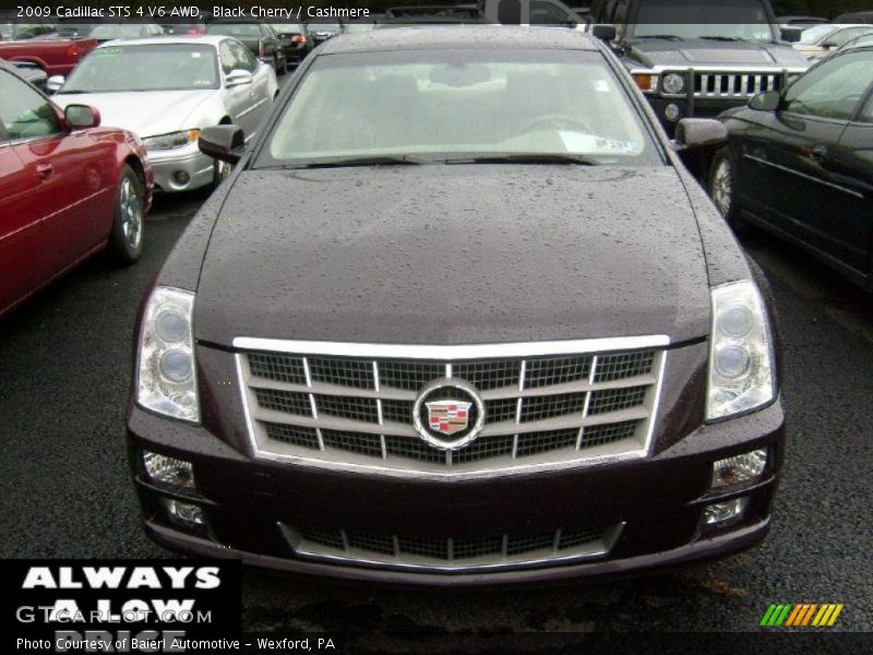 Black Cherry / Cashmere 2009 Cadillac STS 4 V6 AWD