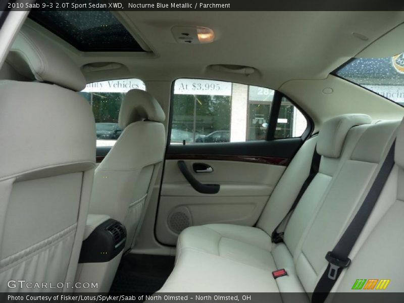 Nocturne Blue Metallic / Parchment 2010 Saab 9-3 2.0T Sport Sedan XWD