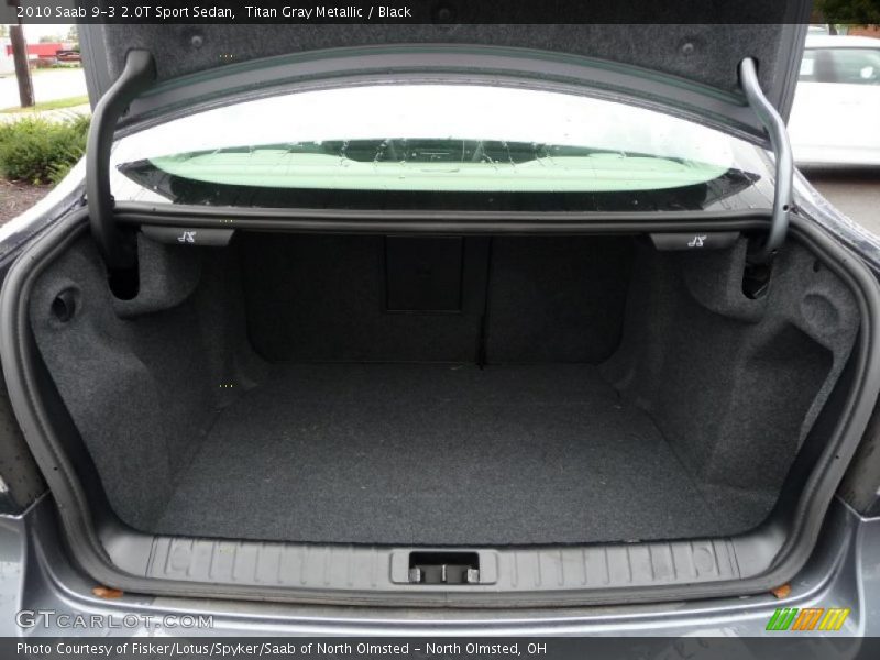 Titan Gray Metallic / Black 2010 Saab 9-3 2.0T Sport Sedan