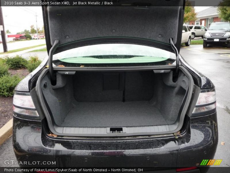 Jet Black Metallic / Black 2010 Saab 9-3 Aero Sport Sedan XWD