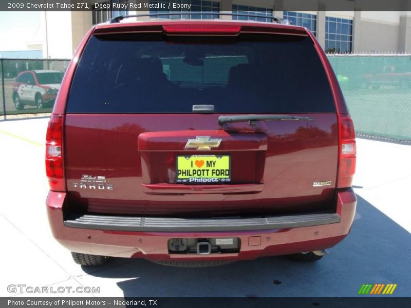 Deep Ruby Red Metallic / Ebony 2009 Chevrolet Tahoe Z71
