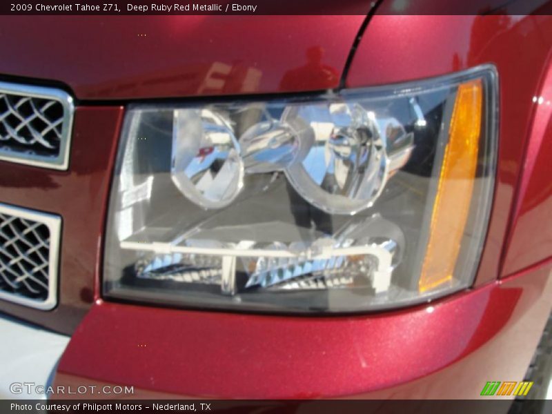 Deep Ruby Red Metallic / Ebony 2009 Chevrolet Tahoe Z71