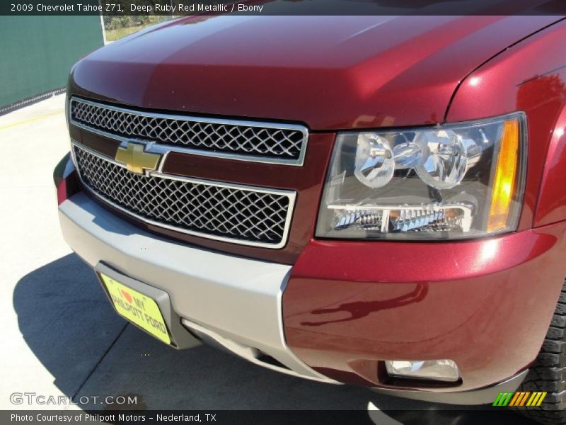 Deep Ruby Red Metallic / Ebony 2009 Chevrolet Tahoe Z71