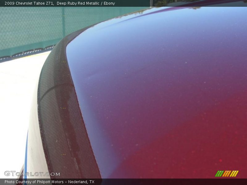 Deep Ruby Red Metallic / Ebony 2009 Chevrolet Tahoe Z71