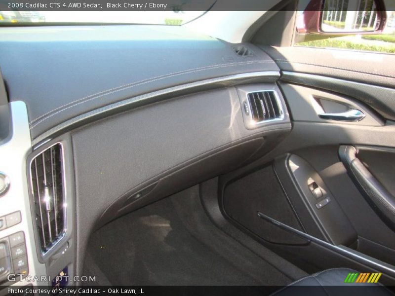 Black Cherry / Ebony 2008 Cadillac CTS 4 AWD Sedan