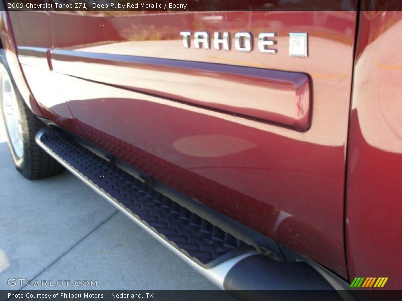 Deep Ruby Red Metallic / Ebony 2009 Chevrolet Tahoe Z71