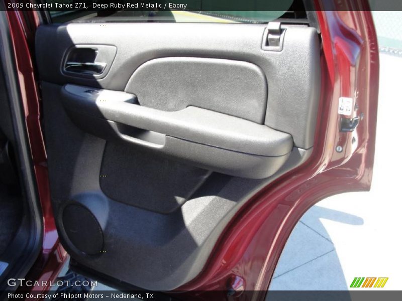 Deep Ruby Red Metallic / Ebony 2009 Chevrolet Tahoe Z71