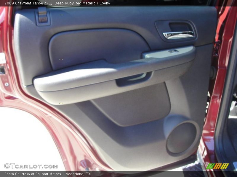 Deep Ruby Red Metallic / Ebony 2009 Chevrolet Tahoe Z71