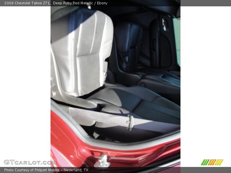 Deep Ruby Red Metallic / Ebony 2009 Chevrolet Tahoe Z71