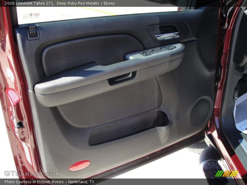 Deep Ruby Red Metallic / Ebony 2009 Chevrolet Tahoe Z71