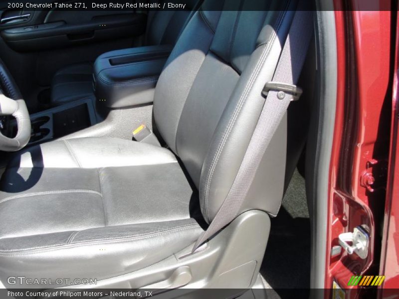 Deep Ruby Red Metallic / Ebony 2009 Chevrolet Tahoe Z71