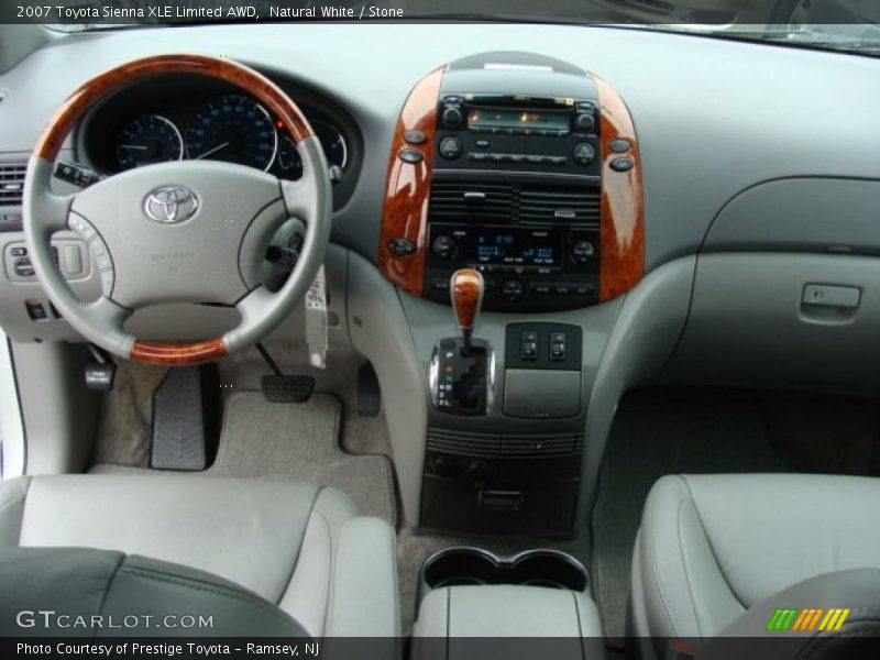 Natural White / Stone 2007 Toyota Sienna XLE Limited AWD