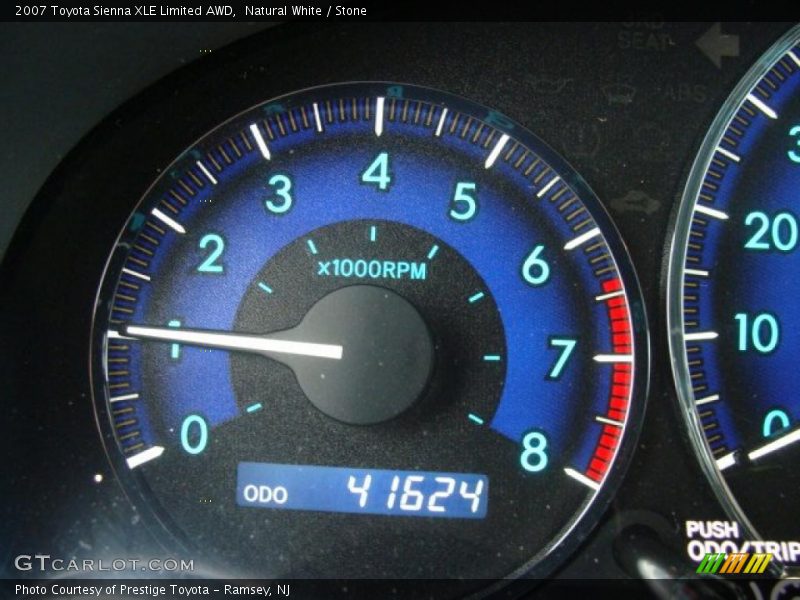 Natural White / Stone 2007 Toyota Sienna XLE Limited AWD