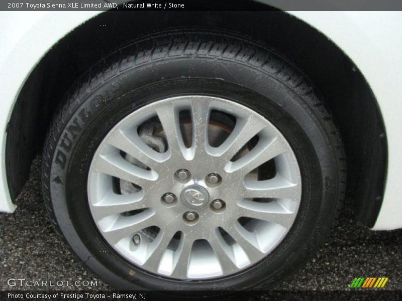 Natural White / Stone 2007 Toyota Sienna XLE Limited AWD