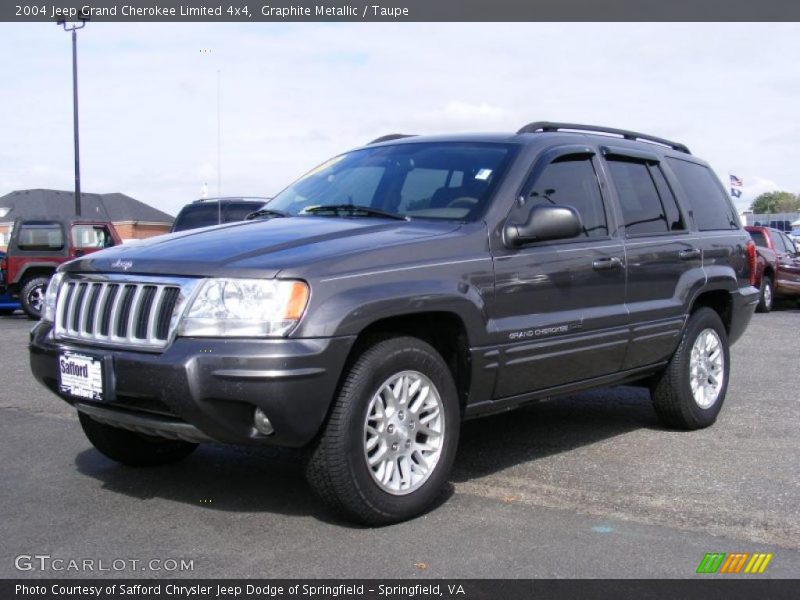 Graphite Metallic / Taupe 2004 Jeep Grand Cherokee Limited 4x4