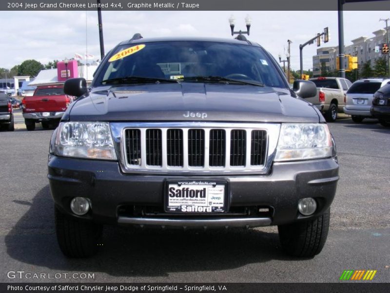 Graphite Metallic / Taupe 2004 Jeep Grand Cherokee Limited 4x4