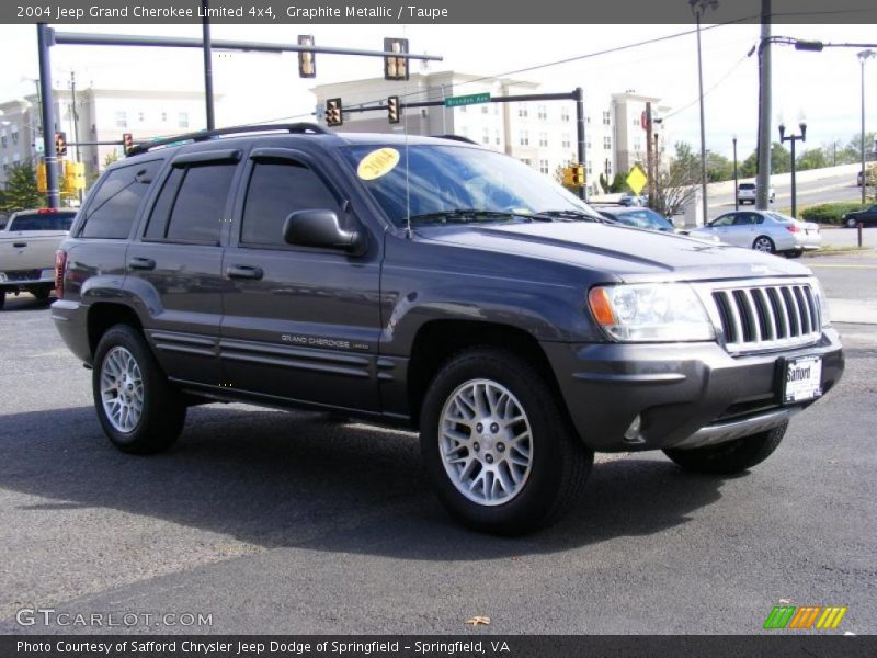 Graphite Metallic / Taupe 2004 Jeep Grand Cherokee Limited 4x4
