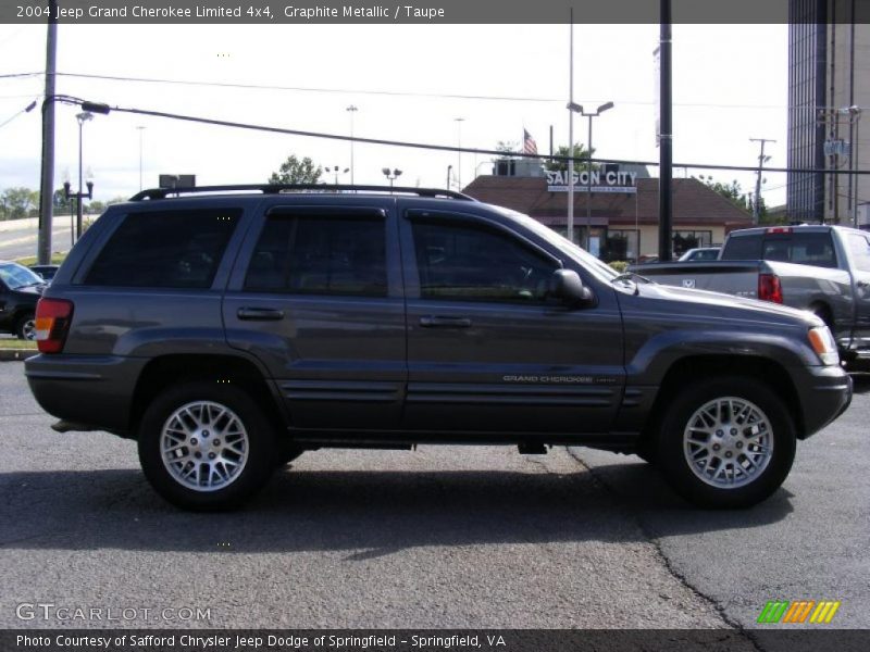 Graphite Metallic / Taupe 2004 Jeep Grand Cherokee Limited 4x4