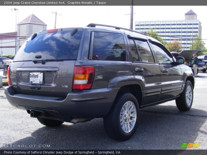 Graphite Metallic / Taupe 2004 Jeep Grand Cherokee Limited 4x4