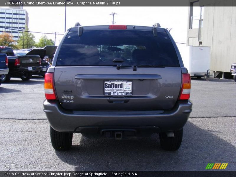 Graphite Metallic / Taupe 2004 Jeep Grand Cherokee Limited 4x4