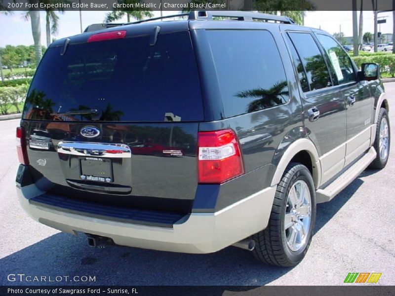 Carbon Metallic / Charcoal Black/Camel 2007 Ford Expedition Eddie Bauer