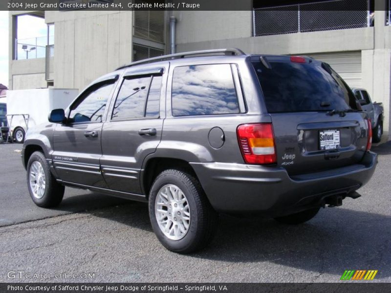 Graphite Metallic / Taupe 2004 Jeep Grand Cherokee Limited 4x4