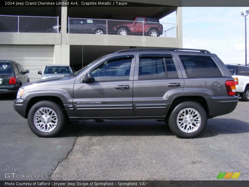 Graphite Metallic / Taupe 2004 Jeep Grand Cherokee Limited 4x4