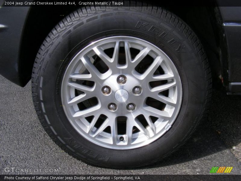 Graphite Metallic / Taupe 2004 Jeep Grand Cherokee Limited 4x4