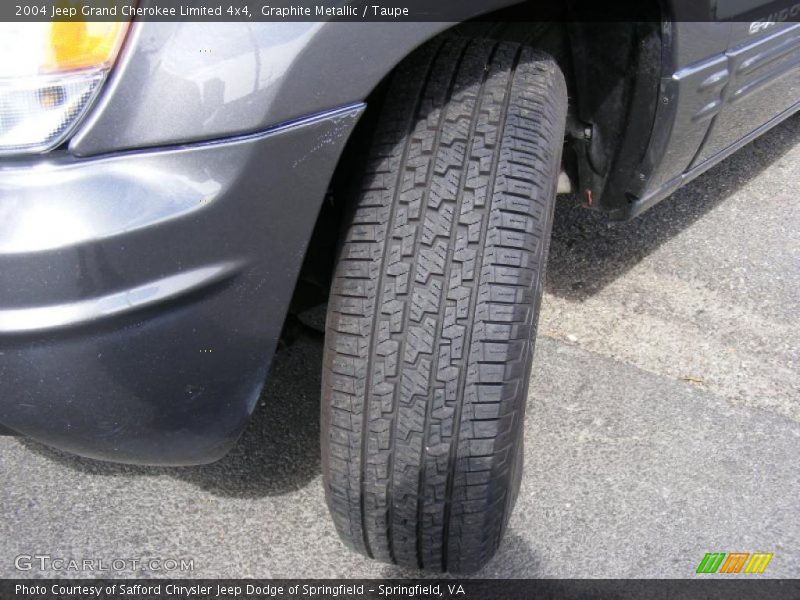 Graphite Metallic / Taupe 2004 Jeep Grand Cherokee Limited 4x4