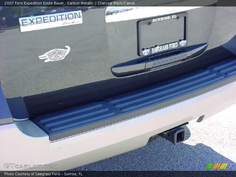 Carbon Metallic / Charcoal Black/Camel 2007 Ford Expedition Eddie Bauer