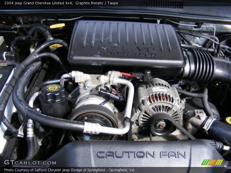 Graphite Metallic / Taupe 2004 Jeep Grand Cherokee Limited 4x4