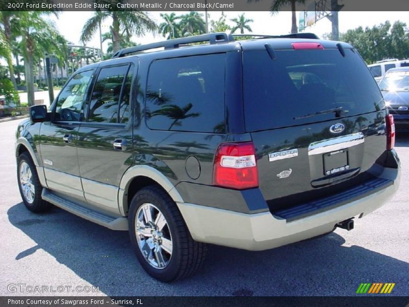 Carbon Metallic / Charcoal Black/Camel 2007 Ford Expedition Eddie Bauer