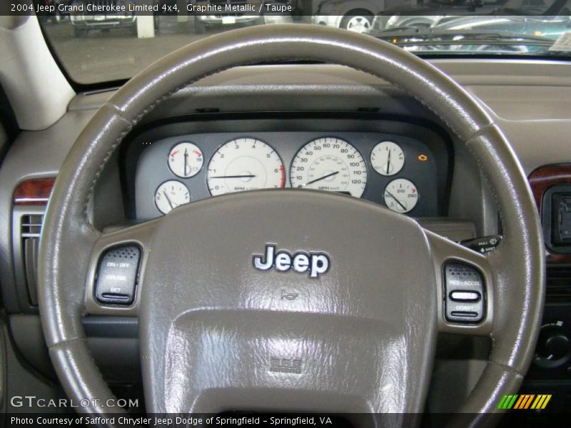 Graphite Metallic / Taupe 2004 Jeep Grand Cherokee Limited 4x4