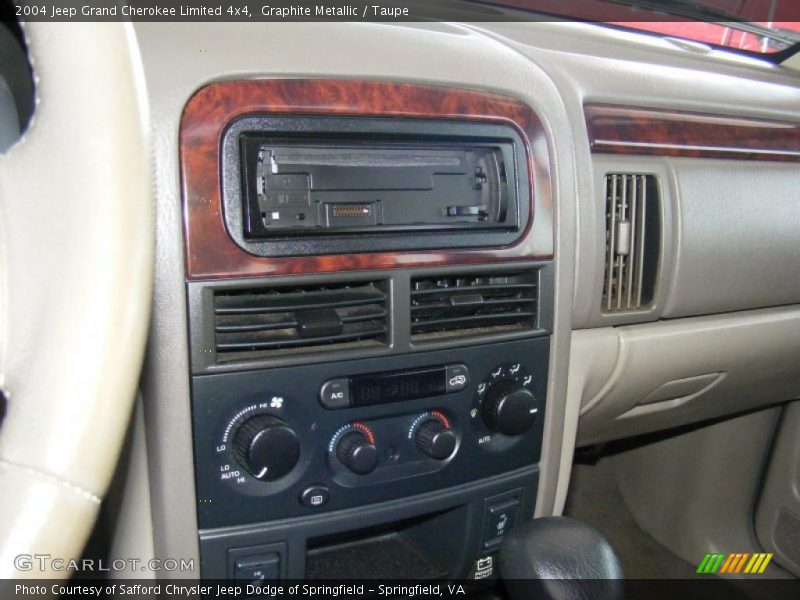 Graphite Metallic / Taupe 2004 Jeep Grand Cherokee Limited 4x4