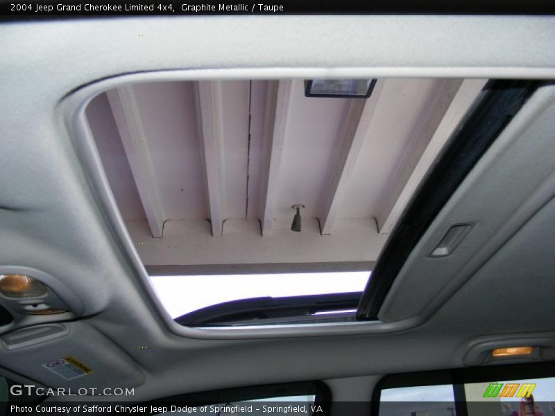 Graphite Metallic / Taupe 2004 Jeep Grand Cherokee Limited 4x4