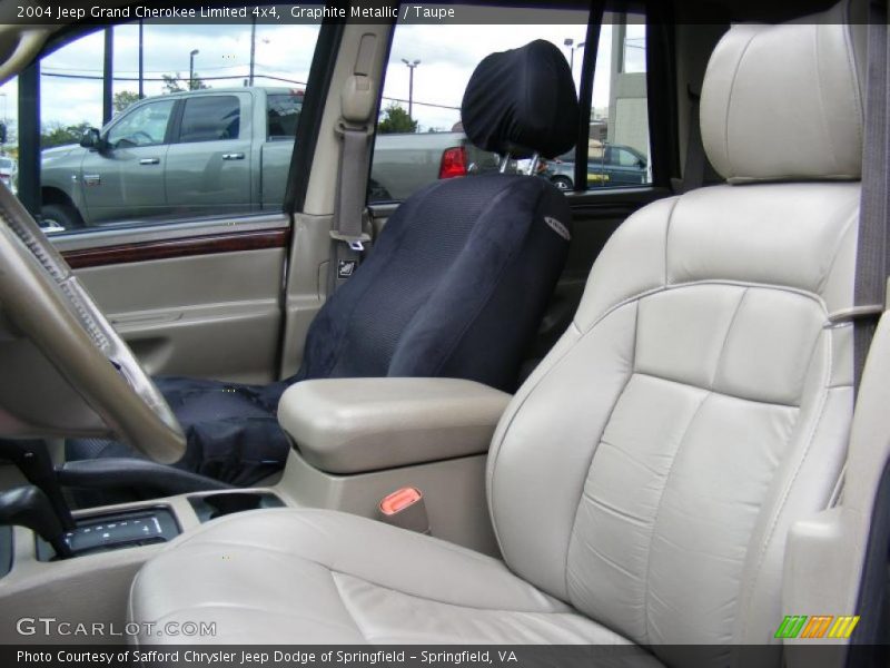 Graphite Metallic / Taupe 2004 Jeep Grand Cherokee Limited 4x4